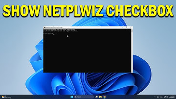How To Fix Netplwiz Doesn t Show Checkbox - Quick Fix