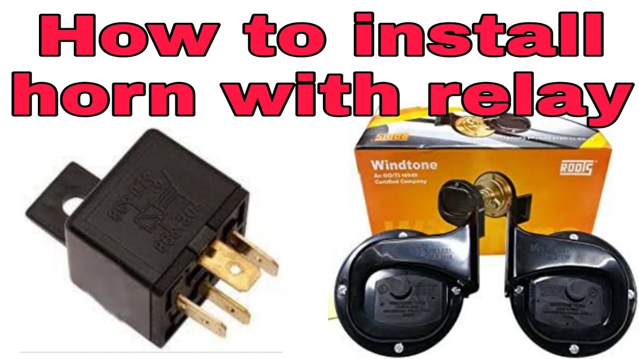 How to Install 4Pin Horn Relay in Any Car, Bike or Scooty Installed