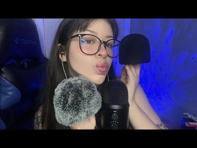 ASMR Mic Scratching, Mouth Sounds