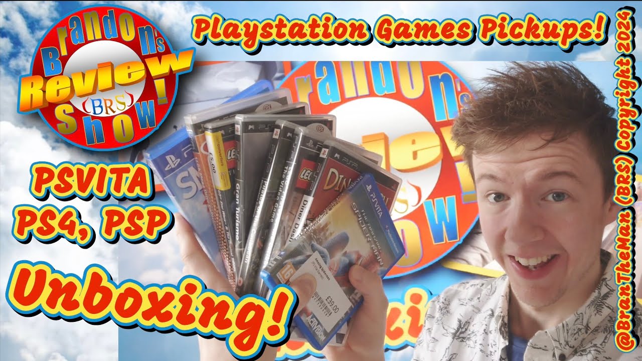 Game Collecting: Playstation Games Pickups Unboxing!