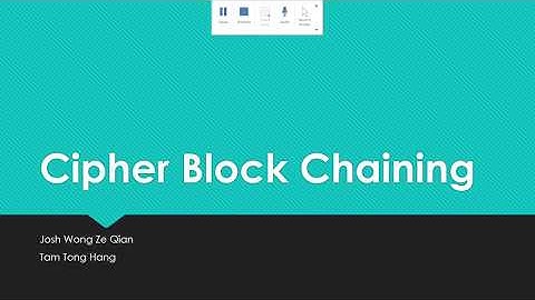 Cipher Block Chaining