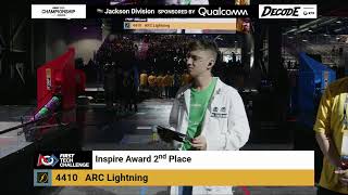 2026 FIRST Championship - FIRST Tech Challenge - Jackson - Day 4