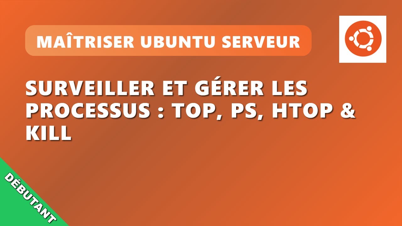N04EP9 : Maîtriser les processus Linux : top, ps, htop & kill