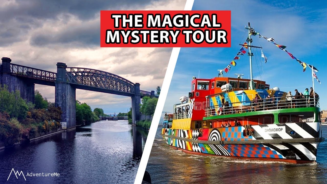 Sailing Down The Manchester Ship Canal