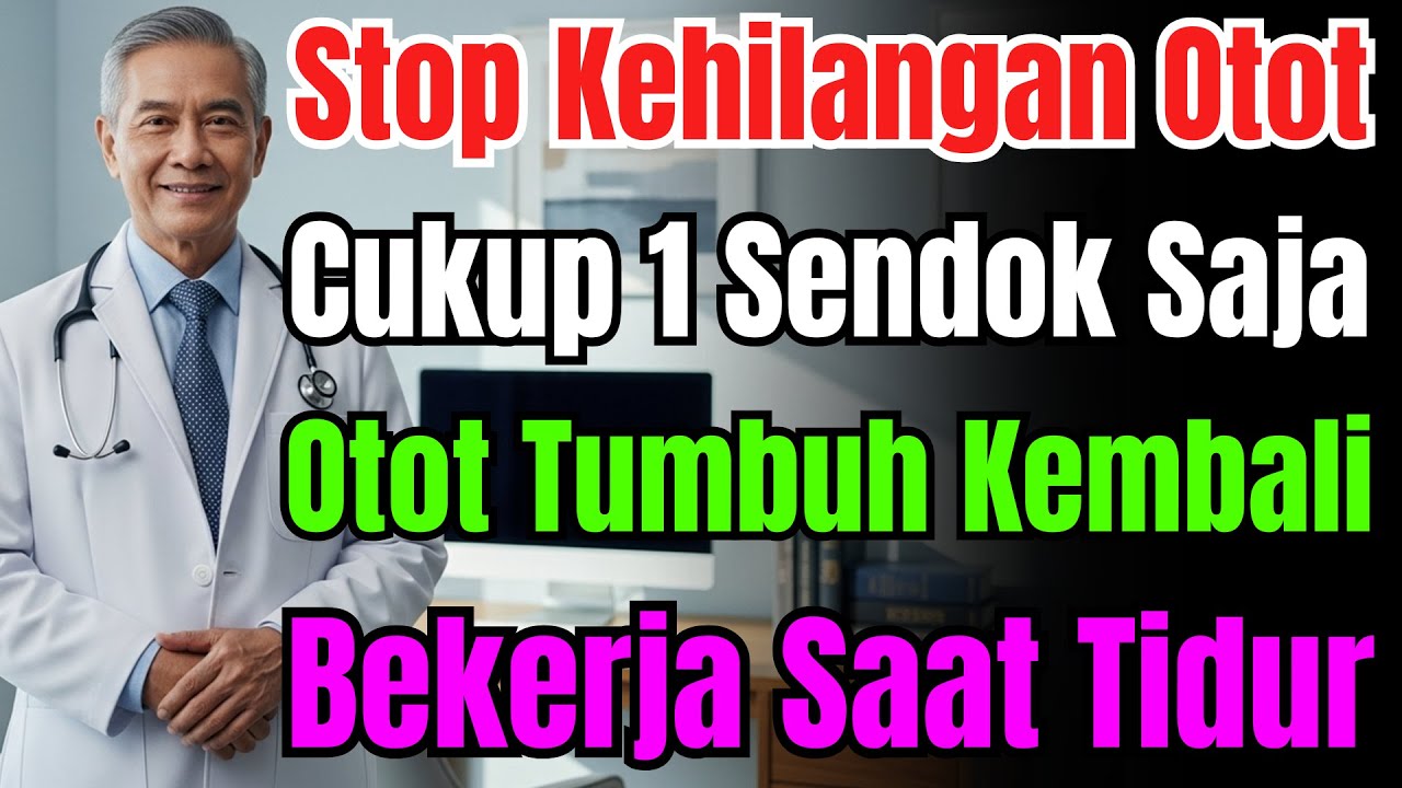 Peringatan Lansia! Wajib Makan Ini Sebelum Tidur, Jangan Biarkan Otot Anda Hilang Perlahan