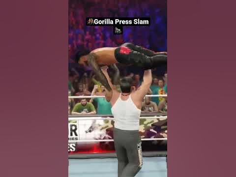 Gorilla Press Slam On Jey USO the Bloodline 🦍🤼‍♂️🎮 WWE Smackdown ...