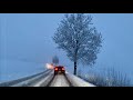 Schneefall 2021- Autofahren im Schnee//Winter driving in Switzerland