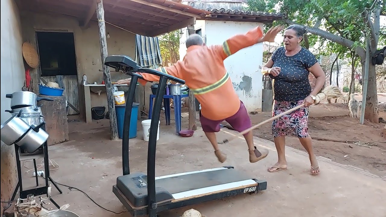 BastidoresSeu man ficou todo mole na estera 