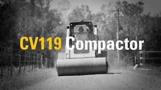 Cat CV119 Compactor for Compact Track Loaders