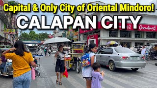 4K 🇵🇭 CALAPAN CITY, PHILIPPINES - Walking Tour | Capital & Only City of ORIENTAL MINDORO