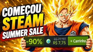 STEAM SUMMER SALE começou e está incrível, melhores ofertas!
