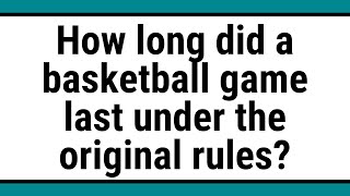 Quanto dura una partita di basket under 15?