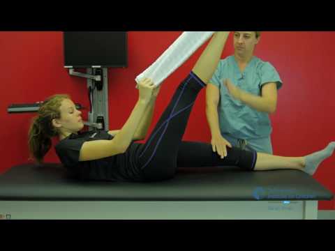 LYING HAMSTRING STRETCH new