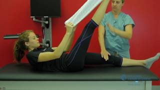 LYING HAMSTRING STRETCH new