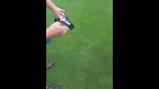 Upright Golf's "Joe's Original Backtee' teeing device