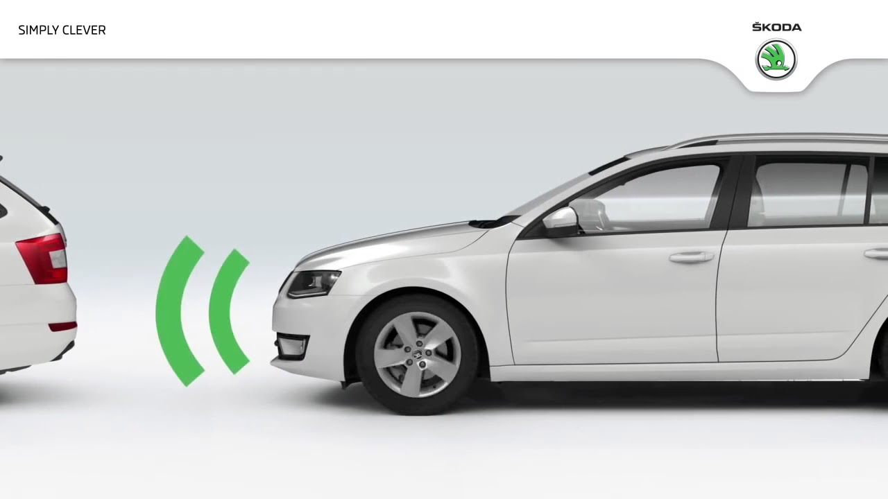 Front assist skoda