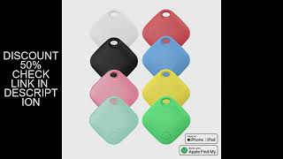 Bluetooth GPS Tracker for Air Tag Replacement via Apple Find My to Locate Card Wallet Bike Keys Find