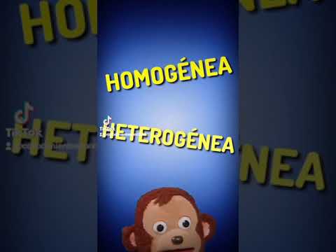 Vídeo: L'argó és homogeni o heterogeni?