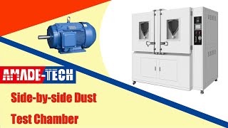 IEC 60529 ISO 20653 Compliant IP5X IP6X Dust Test Chamber - AmadeTech