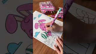 Cute Easter Bunny Coloring! 🐰🥚 Softcoloring.com