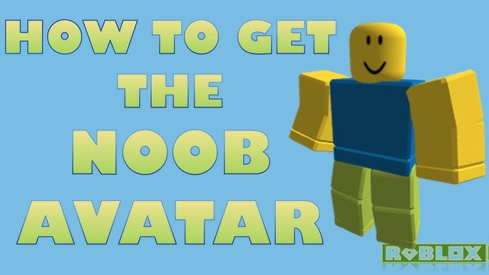 How to be a classic noob in Roblox (PC / Laptop) 