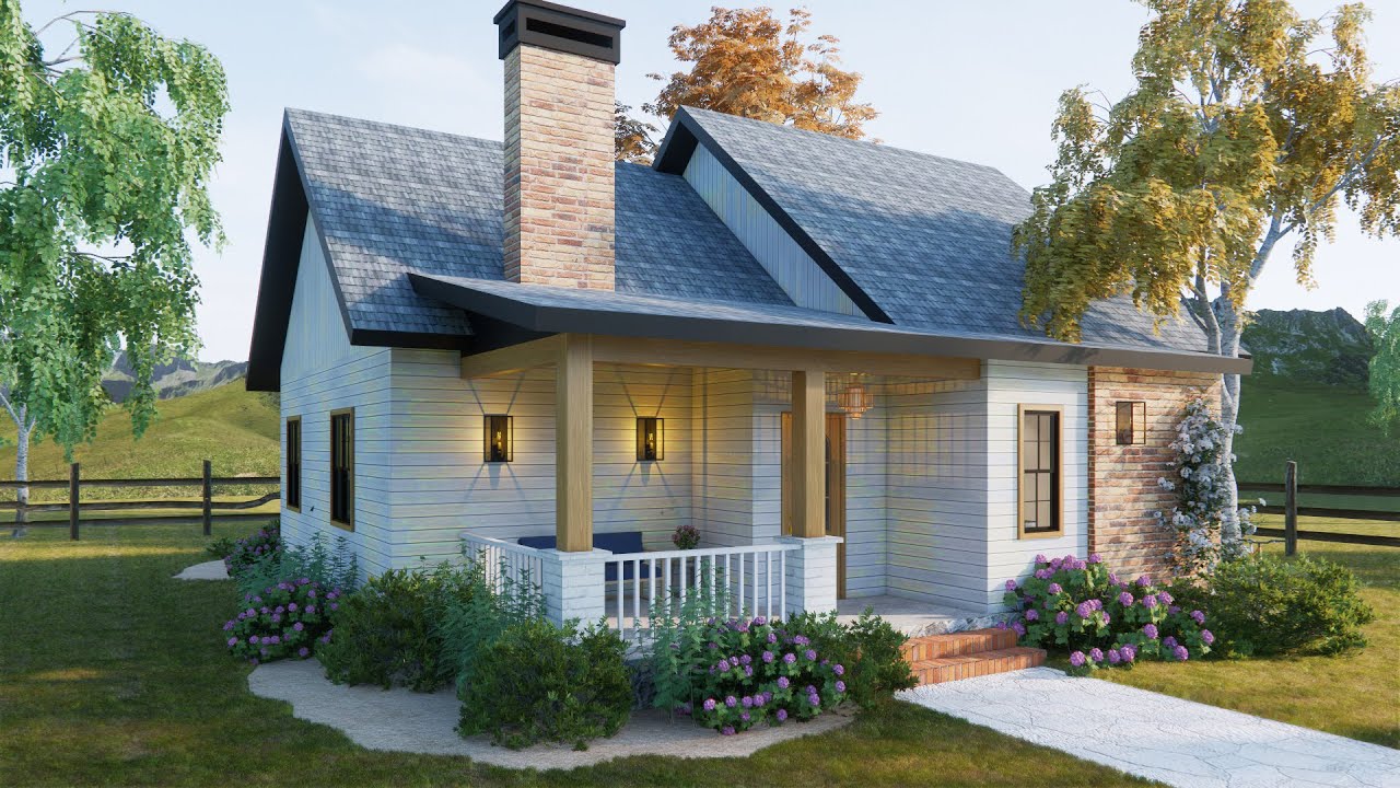 Beautiful Farm House 31'x39' -  Simple yet comfortable with Family