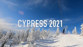 Snowboarding Cypress Mountain