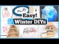 ❄️EASY WINTER HIGH-END DIYS | MUST MAKE BUDGET FRIENDLY WINTER CRAFT |TARGET DOLLAR SPOT &amp; $1 CRAFTS