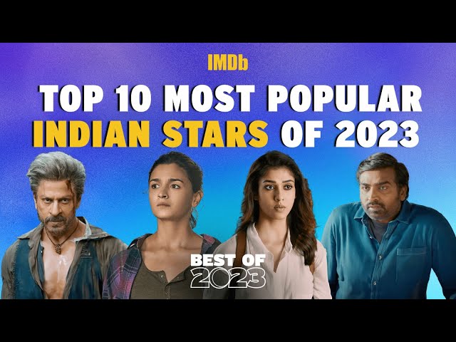 Shah Rukh Khan top on IMDb list of 2023's most popular Indian stars