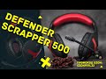 Игровые наушники Defender Scrapper 500 - Обзор наушников за 1 руб