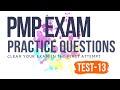 PMP Exam Practice Question Test 13