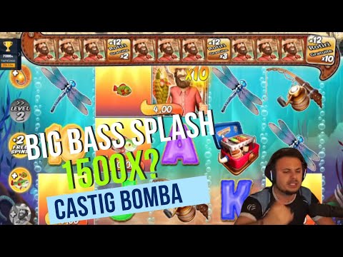 BIG BASS SPLASH AJUNGE LA x10 & SE SPARGE