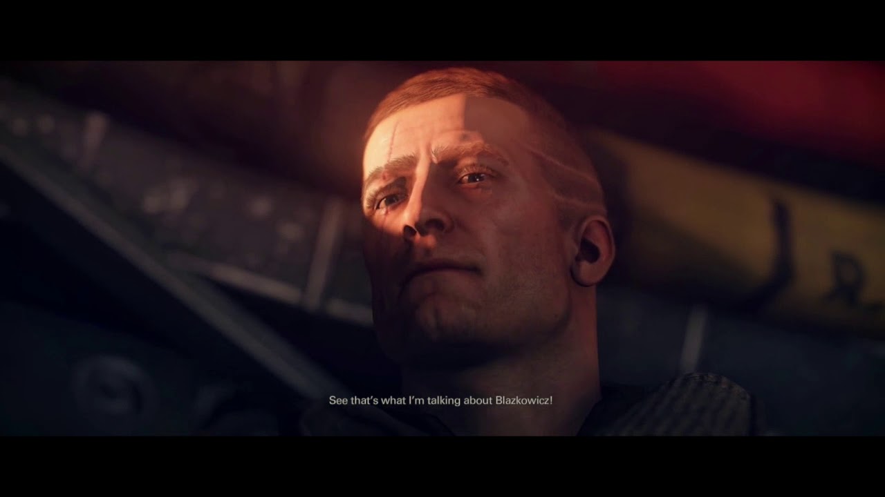 William J Blazkowicz Down Moment Wolfenstein Ii The New Colossus Youtube