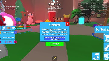 Mining simulator new Codes