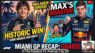 Kimi Antonelli Makes F1 History at the 2026 Miami GP & Jimmy Fallon’s Paddock Chaos | Ep. 187