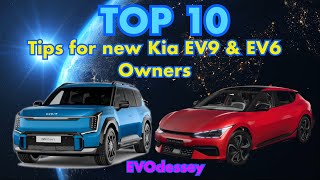 Kia EV9 & EV6 Top 10 tips for new owners that you need to know (see notes👇)