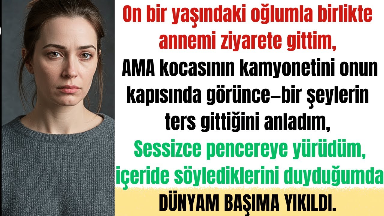 Kocasının Arabasını Annesinin Evinde Gördü! Pencereden Duydukları Hayatını Altüst Etti…