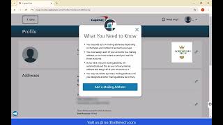 How to Add a New Mailing Address on Capital One