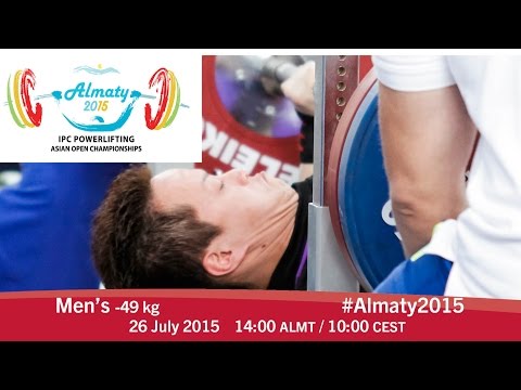 Men's -49 kg | 2015 IPC Powerlifting Asian Open Championships, Almaty