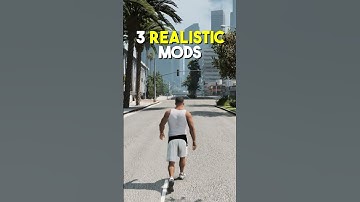 Top 3 Realistic GTA 5 Mods 🔥 #gta5mods #gta5 #gta5shorts