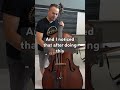 how to warm up your bass bow and rosin #doublebass