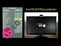 Lg tv retournerinverser limage  lenvers mode miroir avec menu de service