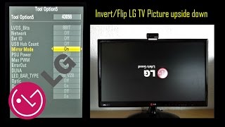 Lg Tv Flipinvert Picture Upside Down Mirror Mode With Service Menu