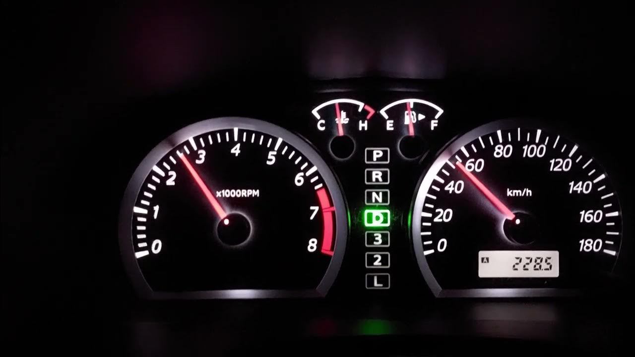 Suzuki Jimny 2013 1.3 automatic - gentle acceleration and gears
