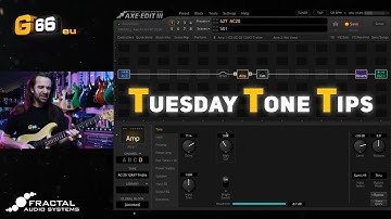 Tuesday Tone Tip - Axe-Fx III FW20 New Features