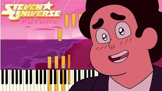 How to play "i'd rather be me (with you) from steven universe future
on the piano! episode entitled "together forever" (episode 13). lyrics
and chor...