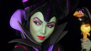 Maleficent Makeup Transformation