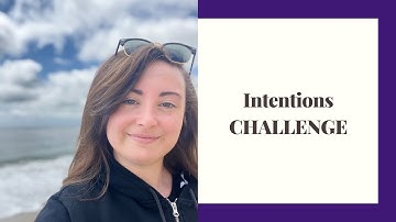 Set your intentions for one week and watch your life change!