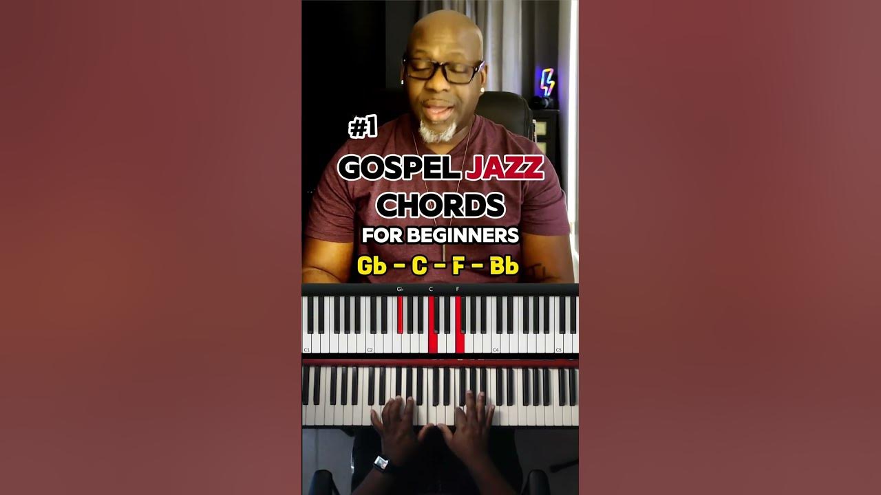 Gospel JAZZ Chords For Beginners | Piano Tutorial Gospel JAZZ Chords For Beginners | Piano Tutorial
