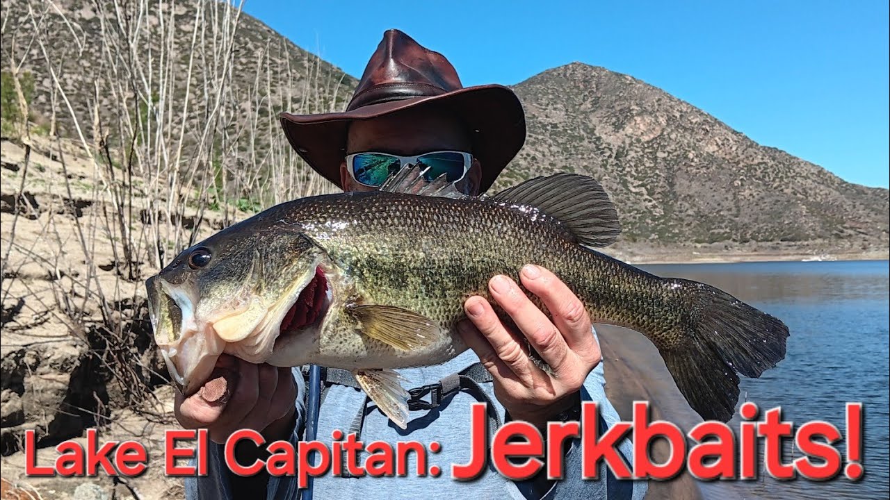 Lake El Capitan: Bfs Bass fishing! Jerkbaits!